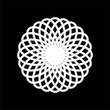 Çember Şekil Süslemesi, Sanatsal ve Unutulmaz, Logo Gram, Sanat Dekorasyonu, Dekorasyon, Dekoratif, Arkaplan veya Grafik Tasarım Elementi için kullanılabilir. Vektör İllüstrasyonu