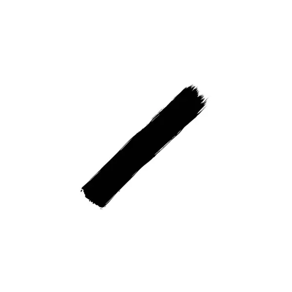 Paint Brush Vagy Brush Stroke Silhouette Használható Sablon Elrendezés Háttér — Stock Vector