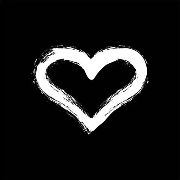 Love Icon Symbol Abstract Heart Shape สามารถใช าหร Art Illustration — ภาพเวกเตอร์สต็อก