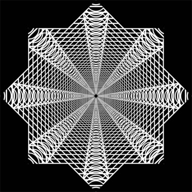 Kare Satır Bileşimi 'nden yaratılan Optik İllüzyon Görseli, Arkaplan, Dekorasyon, Duvar Kağıdı, Döşeme, Halı Düzeni, Modern Motifler, Çağdaş Süslemeler veya Grafik Tasarım Elemanı için kullanılabilir