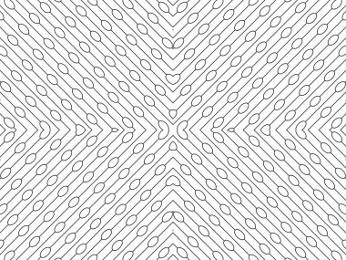 Oval ve Çizgi Motif Deseni, Çağdaş Dekorasyon, Süsleme, Arkaplan, Moda, Tekstil, Kumaş, Döşeme, Duvar Kağıdı, Kapak, Paketleme, Halı, vb..