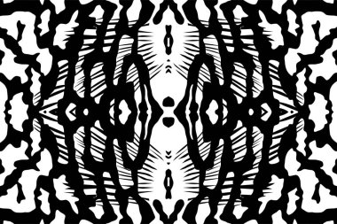 Dekorasyon, süsleme, arkaplan, web sitesi, duvar kağıdı, moda, iç kapak, hayvan baskısı veya grafik tasarım unsurlarından esinlenerek Symphysodon veya Discus Fish Skin 'den esinlenilen Sanatsal Motifler Deseni