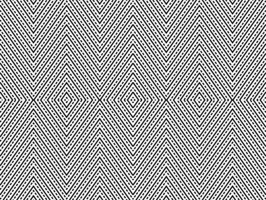 Sanatsal Çizgi Motifleri Deseninden Oluşturulan Optik İllüzyon Dekorasyon, Arkaplan, Dekorasyon, Süslü, Kumaş, Moda, Tekstil, Halı Deseni, Döşeme veya Grafik Tasarım Elementi için kullanılabilir. Vektör İllüstrasyonu