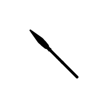 Roket Propled Grenade veya RPG, Flat Style üzerindeki Roket El Bombası Silueti, Sanat Resimleri, Pictogram, Web sitesi, Savaş Haberleri veya Grafik Tasarım Elementi için kullanılabilir. Vektör İllüstrasyonu