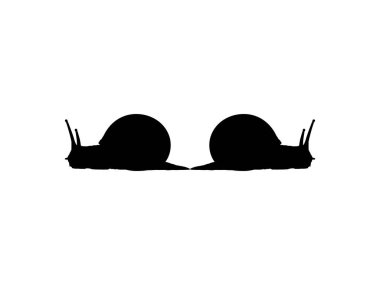 Salyangozların silueti ayrıca Salyangoz, Düz Stil, Çift Hayvan Serisi olarak da adlandırılır, Logo, Sanat Illustration, Apps, Web sitesi veya Grafik Tasarım Elementi için kullanılabilir. Vektör İllüstrasyonu