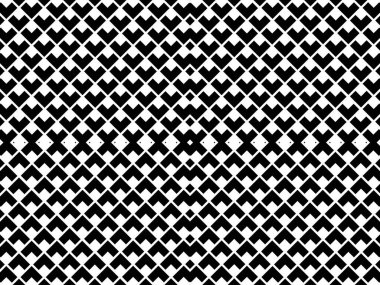 Kare Siluet Motif Deseni, Dekorasyon, Duvar Kağıdı, Ambalaj Kağıdı, Halı, Yer, Arkaplan veya Grafik Tasarım Elemanı için kullanılabilir. Vektör İllüstrasyonu