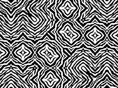 Siyah-Beyaz Çizgili Çizgiler Motifleri Zebra 'dan esinlenilmiştir. İç, Dış, Halı, Tekstil, Kumaş, Kumaş, İpek, Döşeme, Plastik, Kağıt, Paketleme, Duvar Kağıdı, Yastık, Arkaplan, Etc