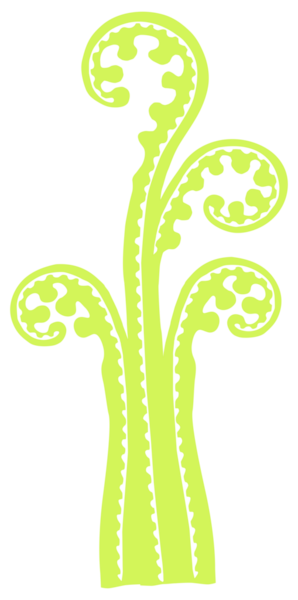 Eğreltiotu Silueti, Düz ve Saf Stil, Sanat Illustration, Logo, Apps, Pictogram veya Grafik Tasarım Elementi için kullanılabilir. PNG Biçimi