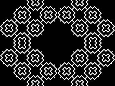 Çağdaş Motif Deseni, Dekorasyon, Duvar Kağıdı, Halı, Ambalaj, Moda, Yatak Örtüsü, Kumaş, Döşeme, Arkaplan vs. için kullanılabilir. Vektör İllüstrasyonu