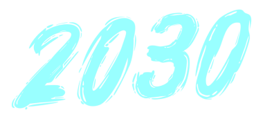 2030 Tasarım Illustration, artistik, düz, basit, akılda kalıcı ve göz alıcı, Takvim Tasarımı, Web Sitesi, Haberler, İçerik, Infographic veya Grafik Tasarım Elementi için kullanılabilir. PNG Biçimi