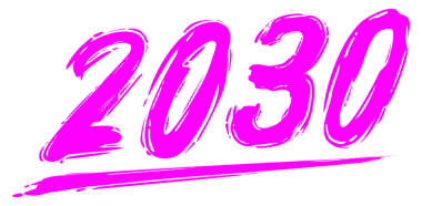 2030 Tasarım Illustration, artistik, düz, basit, akılda kalıcı ve göz alıcı, Takvim Tasarımı, Web Sitesi, Haberler, İçerik, Infographic veya Grafik Tasarım Elementi için kullanılabilir. PNG Biçimi