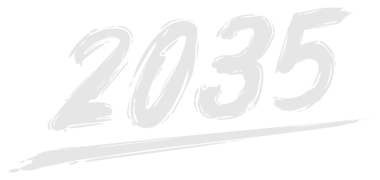 2035 Tasarım Illustration, artistik, düz, basit, akılda kalıcı ve göz alıcı, Takvim Tasarımı, Web Sitesi, Haberler, İçerik, Infographic veya Grafik Tasarım Elementi için kullanılabilir. PNG Biçimi