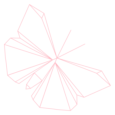 Origami Formu 'ndan esinlenerek Pembe Kelebek Şekli, Logo, Pictogram, Hayvan Figürü, Website, Apps, Sevgililer Günü posteri, Düğün veya Grafik Tasarım Elementi için kullanılabilir. PNG Biçimi