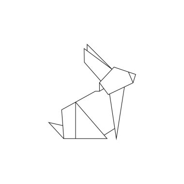 Tavşan veya Tavşan Çokgen Çizgileri, Logo, Pictogram, Sevimli Hayvan Figürü, Web Sitesi, Uygulamalar veya Grafik Tasarım Elemanı için kullanılabilir. Vektör İllüstrasyonu