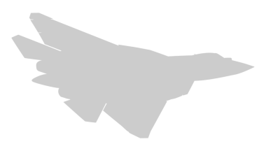 Jet Fighter 'ın silueti, savaş uçakları öncelikle havadan havaya muharebe için tasarlanmış askeri uçaklardır. PNG Biçimi