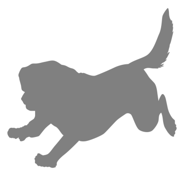 Köpek Silueti, Logo, Sanat İllüstrasyonu, Uygulamalar, Pictogram, Web Sitesi veya Grafik Tasarım Elemanı için kullanılabilir. PNG Biçimi