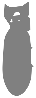 Atom Bombası Silüeti, Sanat Illustration, Simge, Sembol, Pictogram, News Illustration veya Grafik Tasarım Elementi için kullanılabilir. PNG Biçimi