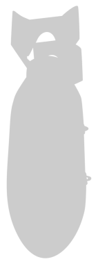 Atom Bombası Silüeti, Sanat Illustration, Simge, Sembol, Pictogram, News Illustration veya Grafik Tasarım Elementi için kullanılabilir. PNG Biçimi