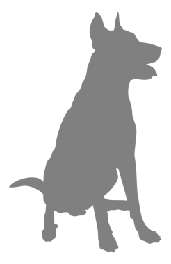  Köpek Silueti, Logo, Sanat İllüstrasyonu, Uygulamalar, Pictogram, Web Sitesi veya Grafik Tasarım Elemanı için kullanılabilir. PNG Biçimi