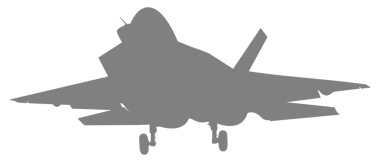 Türk Jet Fighter 'ın silueti, savaş uçakları öncelikle havadan havaya muharebe için tasarlanmış askeri uçaklardır. Pictogram, Logo, News Illustration, Infographic veya Design Element için kullanılabilir.