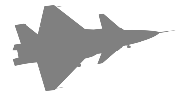 Türk Jet Fighter 'ın silueti, savaş uçakları öncelikle havadan havaya muharebe için tasarlanmış askeri uçaklardır. Pictogram, Logo, News Illustration, Infographic veya Design Element için kullanılabilir.