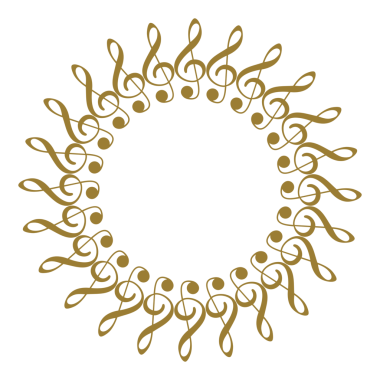 Müzik Notasyonu Simgesi tarafından oluşturulan Çember Şekli, Logo, Pictogram, Amblem, Müzikal İllüstrasyon, Dekorasyon, Dekorasyon, Kapak, Çerçeve Tasarımı veya Grafik Tasarım Elemanı için kullanılabilir. PNG Biçimi