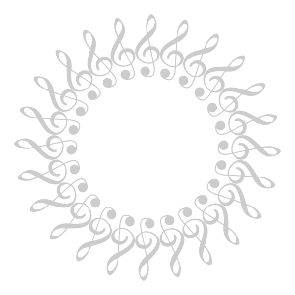 Müzik Notasyonu Simgesi tarafından oluşturulan Çember Şekli, Logo, Pictogram, Amblem, Müzikal İllüstrasyon, Dekorasyon, Dekorasyon, Kapak, Çerçeve Tasarımı veya Grafik Tasarım Elemanı için kullanılabilir. PNG Biçimi