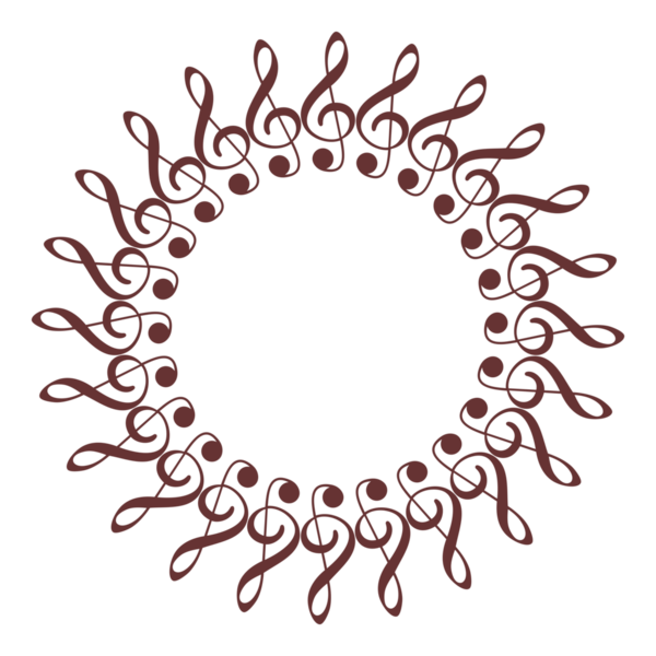 Müzik Notasyonu Simgesi tarafından oluşturulan Çember Şekli, Logo, Pictogram, Amblem, Müzikal İllüstrasyon, Dekorasyon, Dekorasyon, Kapak, Çerçeve Tasarımı veya Grafik Tasarım Elemanı için kullanılabilir. PNG Biçimi