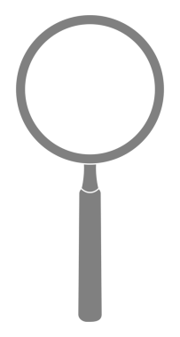 Büyüteç Silueti, Büyüteç, Pictogram, Apps, Website, Logo, Button, Simge Simgesi veya Grafik Tasarım Elemanı için kullanılabilir. PNG Biçimi