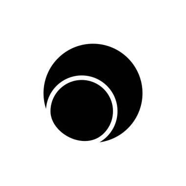 Tenis Topu Silueti, Logo, Pictogram, Apps, Simge, Sembol, İşaret, Spor Haberleri veya Grafik Tasarım Elementi için kullanılabilir. Vektör İllüstrasyonu