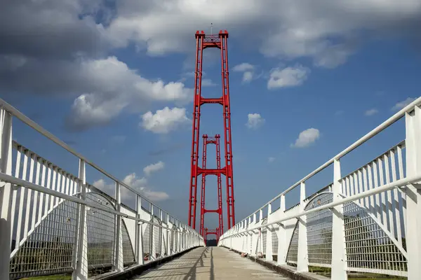 Kumala Island Red Bridge Qui Est Accès Une Des Destinations — Photo