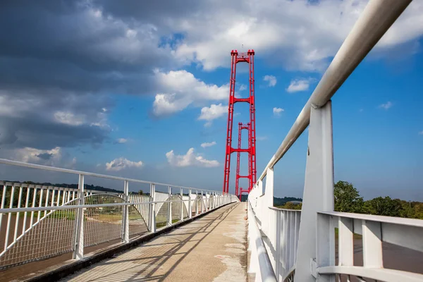 Kumala Island Red Bridge Qui Est Accès Une Des Destinations — Photo
