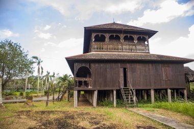 Pulau Kumala, Kutai Kartanegara, Doğu Kalimantan, Endonezya 'da 