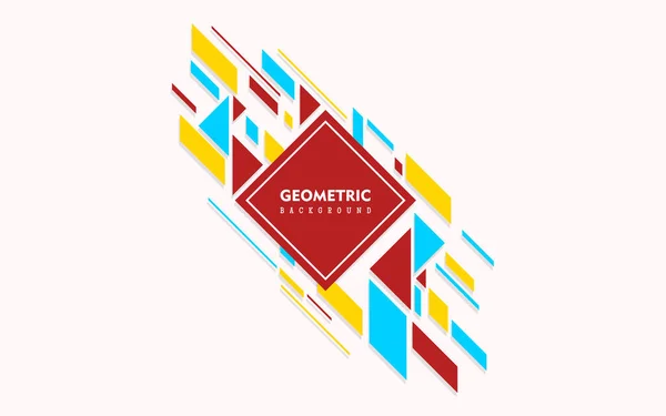 Geometriskt Modernt Element Diagonal Abstrakt Bakgrund Färgglada Mall Banner — Stock vektor