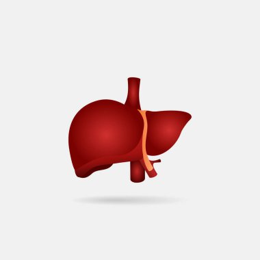 Dünya Hepatit Günü posteri, Hepatit Günü tebrik kartı için düz illüstrasyon tasarımı