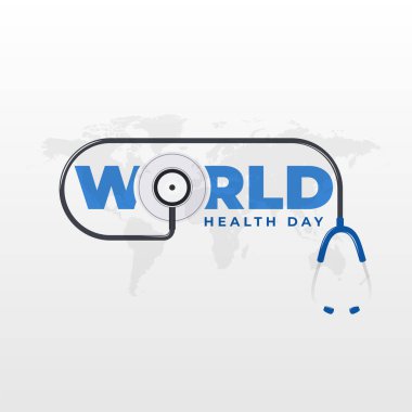 Dünya Sağlık Günü 2025 afişi. Dünya Sağlık Günün kutlu olsun.