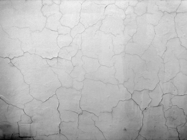 Ancienne Texture Fond Mur Fissuré Pour Espace Copie Fissures Plâtre — Photo