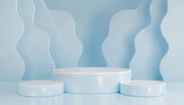 Noel Baba ve Noel ağacı, hediye kutuları, kurdele, ürün, parfüm, tanıtım, sunum, arka plan rengi kozmetik. .