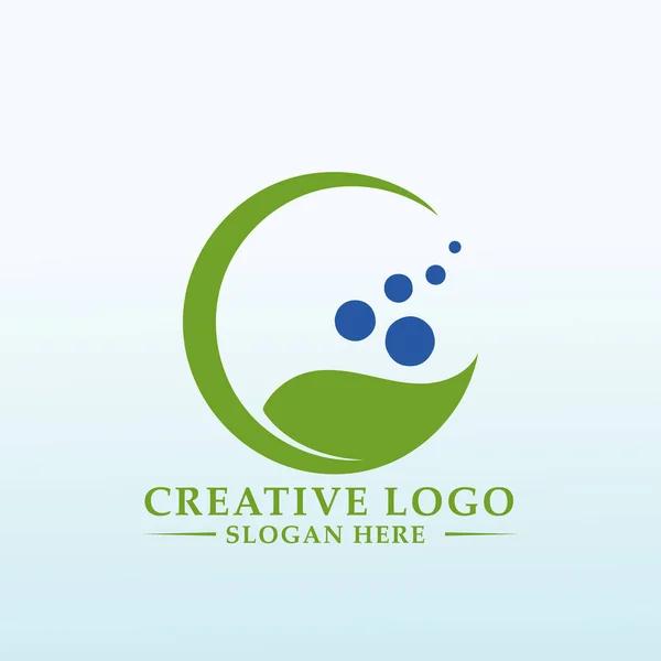Chemical Company Needs New Logo — Stock Vector