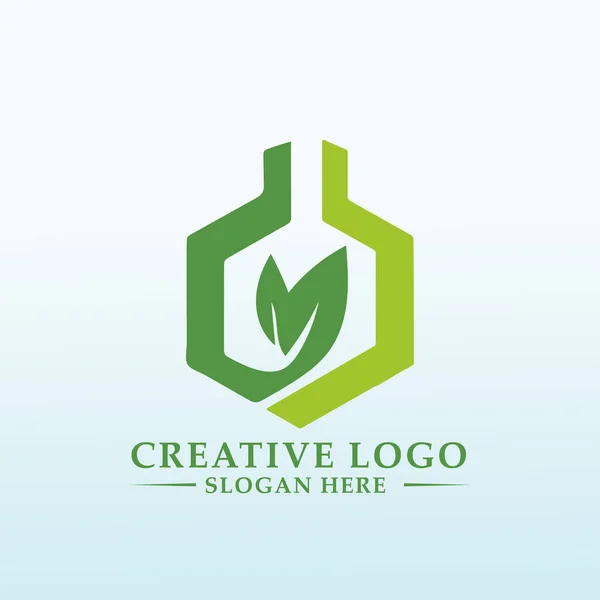 Empresa Química Precisa Novo Logotipo — Vetor de Stock