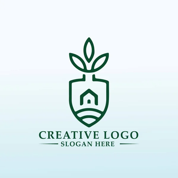 Potřebné Logo Trhu Online Zemědělců — Stockový vektor