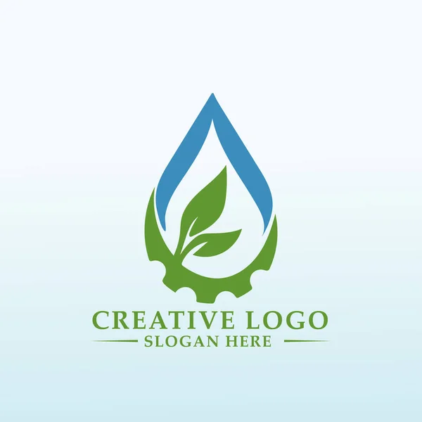 Conception Logo Équipement Agricole Haute Précision — Image vectorielle