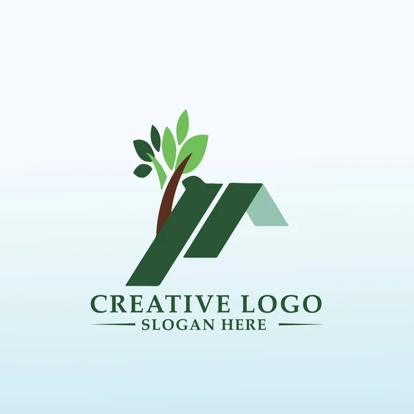 Orgánica Micro Verde Sitio Web Tienda Quiere Logotipo Pegadizo Brillante — Archivo Imágenes Vectoriales