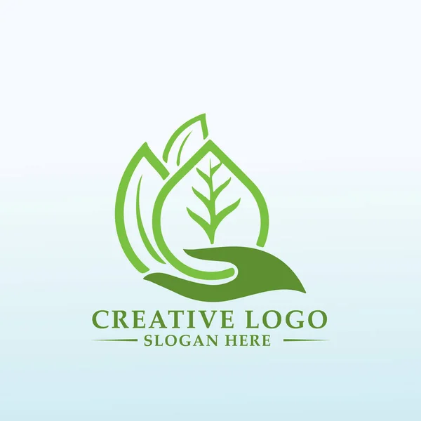 Projekt Logo Wektora Produktów Rolnych — Wektor stockowy