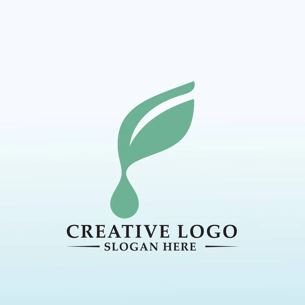 Логотип Нової Компанії Виробництва Обладнання Канабісу — стоковий вектор