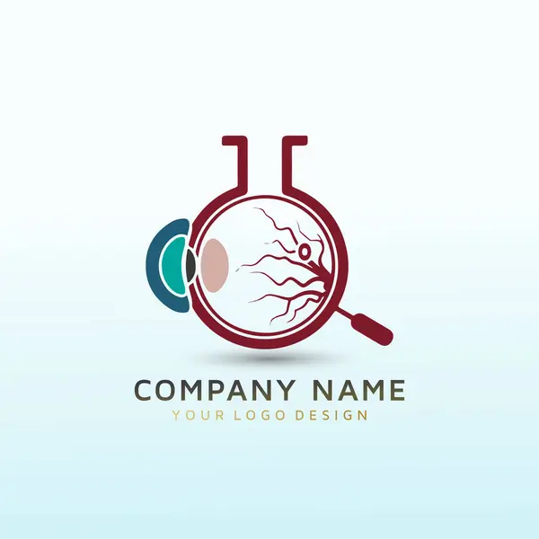 Zaprojektuj Logo Dla Mojego Laboratorium — Wektor stockowy