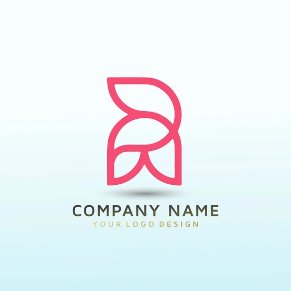 Designa Logotyp För Vår Teknikplattform — Stock vektor
