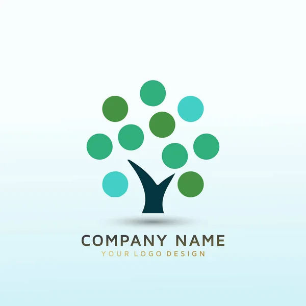 Nové Logo Pro Vzdělávací Podnikání Pro Odborníky Oblasti Duševního Zdraví — Stockový vektor