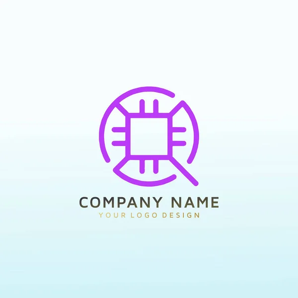 Harf Uygulamaları Logo Tasarımı — Stok Vektör