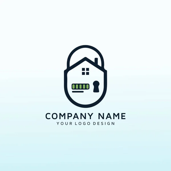 Design Logotipo Necessário Para Empresa Investimento Imobiliário — Vetor de Stock